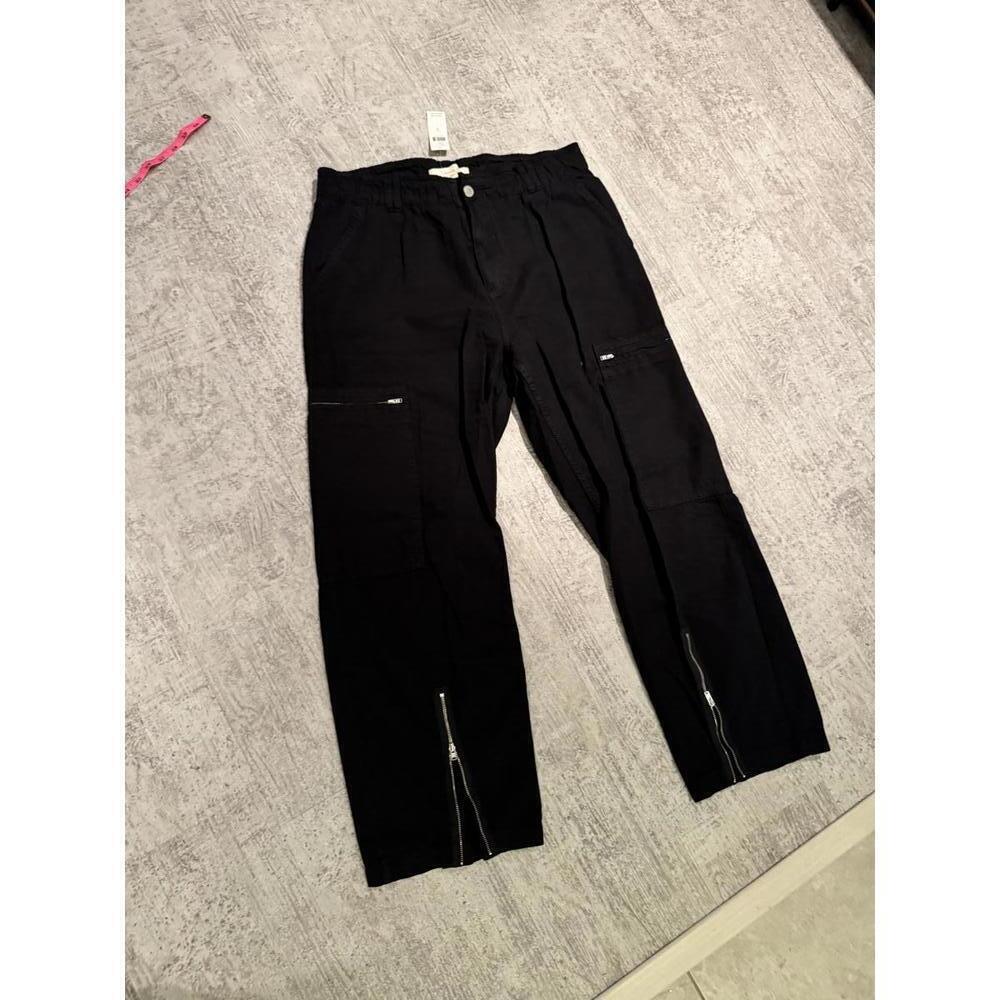 NWT Anthropologie Utility Cargo Pants w Elastic Back sz M